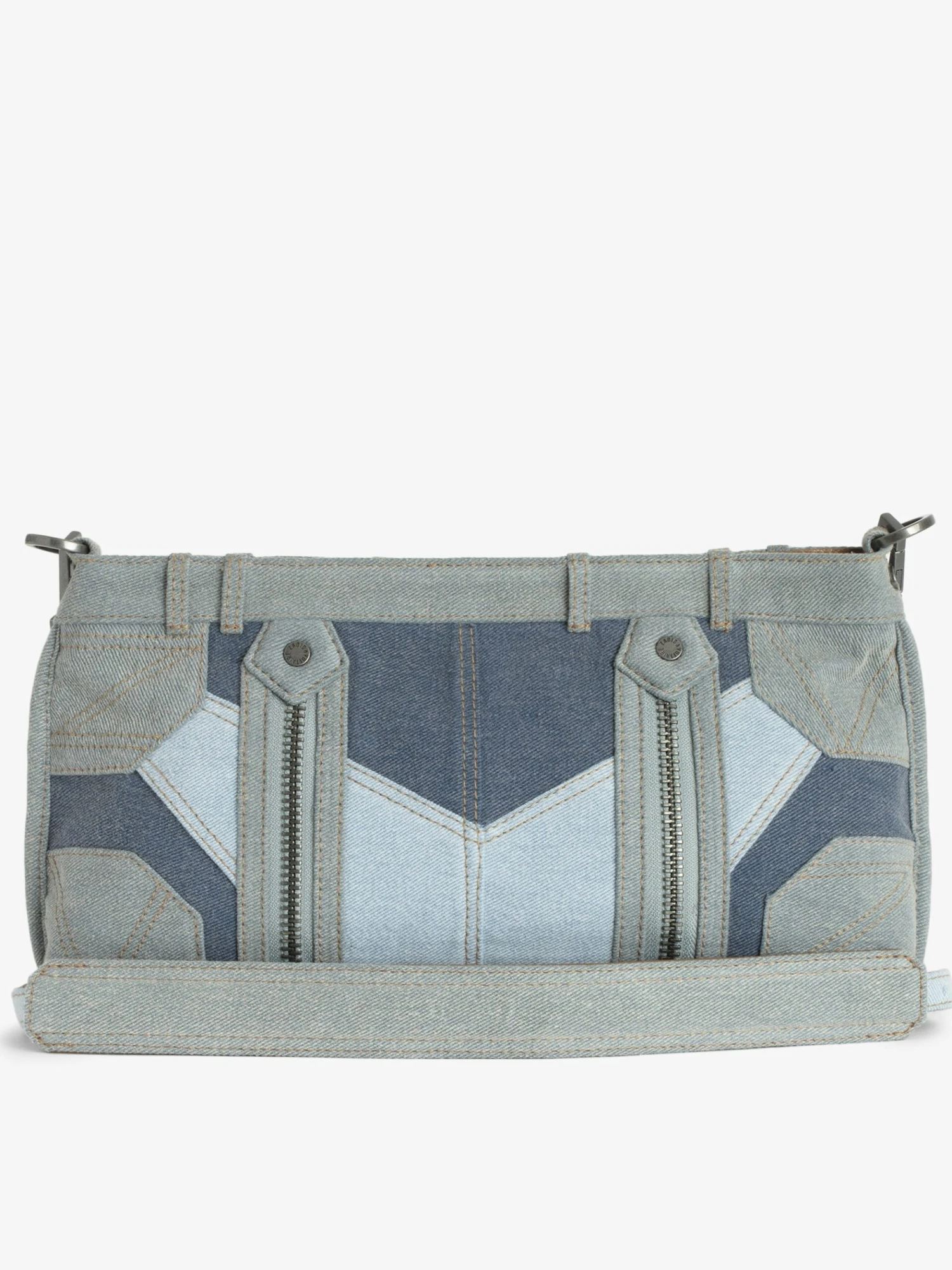 Sunny Moody Blue Denim Shoulder Bag Silent Zadig & Voltaire Sunny Moody Blue Denim Shoulder Bag Silent -Zadig Et Voltaire LWBA03680 SILENT BACK 67b87b726a8a8 scaled