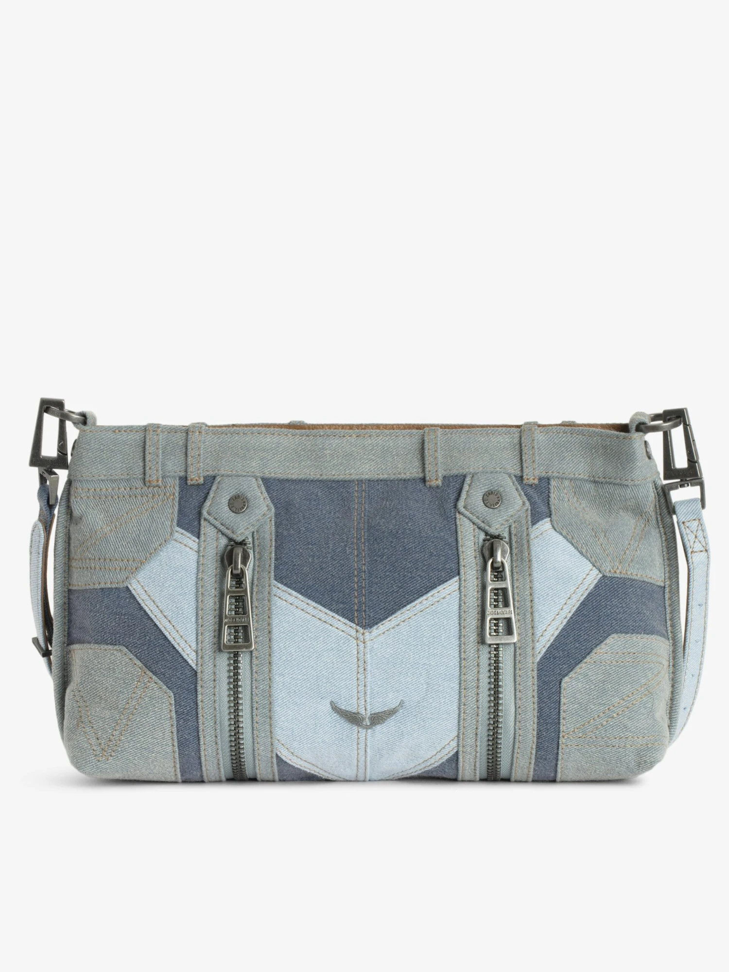 Sunny Moody Blue Denim Shoulder Bag Silent Zadig & Voltaire Sunny Moody Blue Denim Shoulder Bag Silent -Zadig Et Voltaire LWBA03680 SILENT PACKSHOT 67b87afd9fc59 scaled