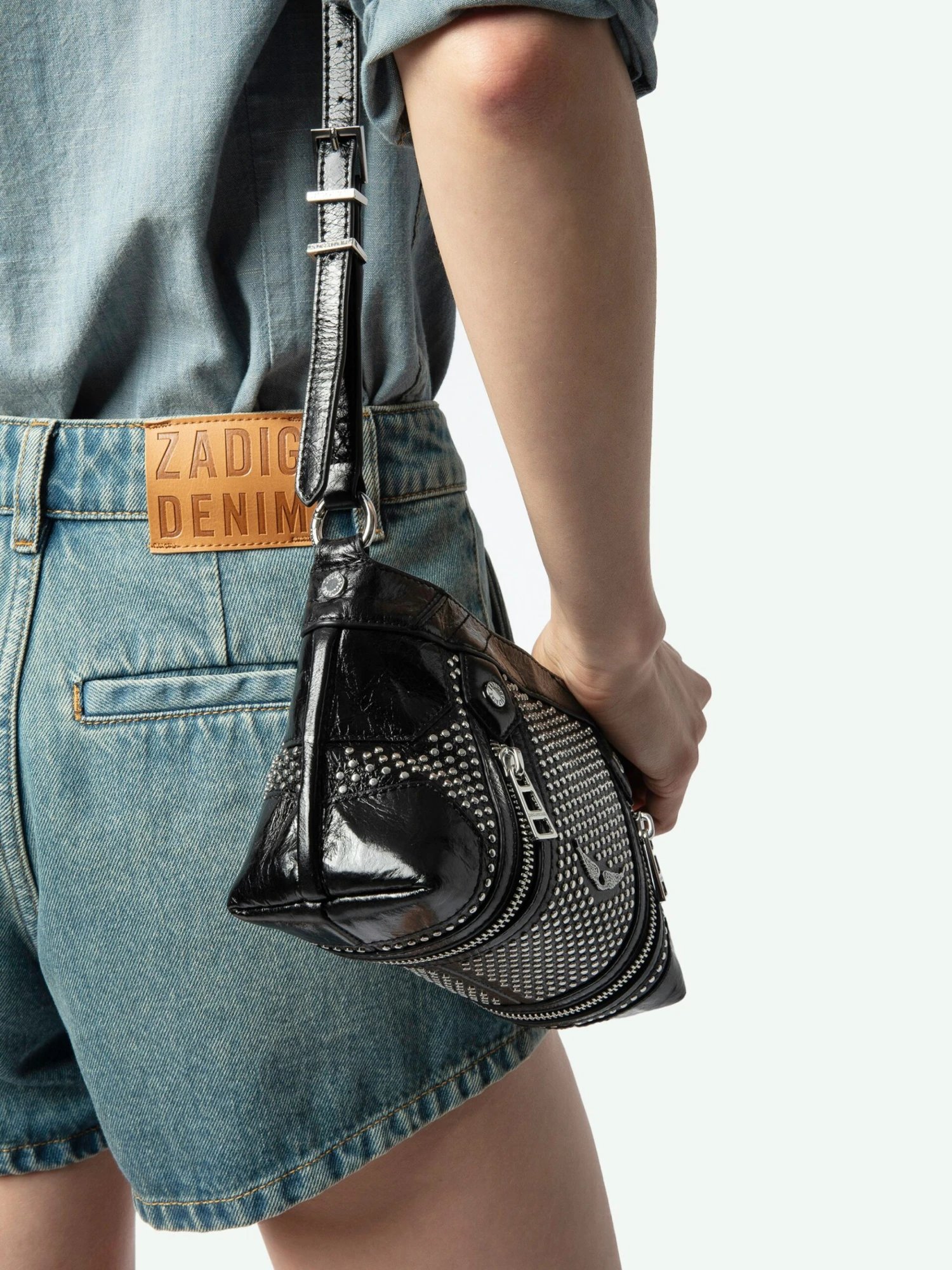 Sunny Mood Studs Bag Noir Zadig & Voltaire Sunny Mood Studs Bag Noir -Zadig Et Voltaire LWBA03844 NOIR HOVER 67a391bfa0ff1 scaled