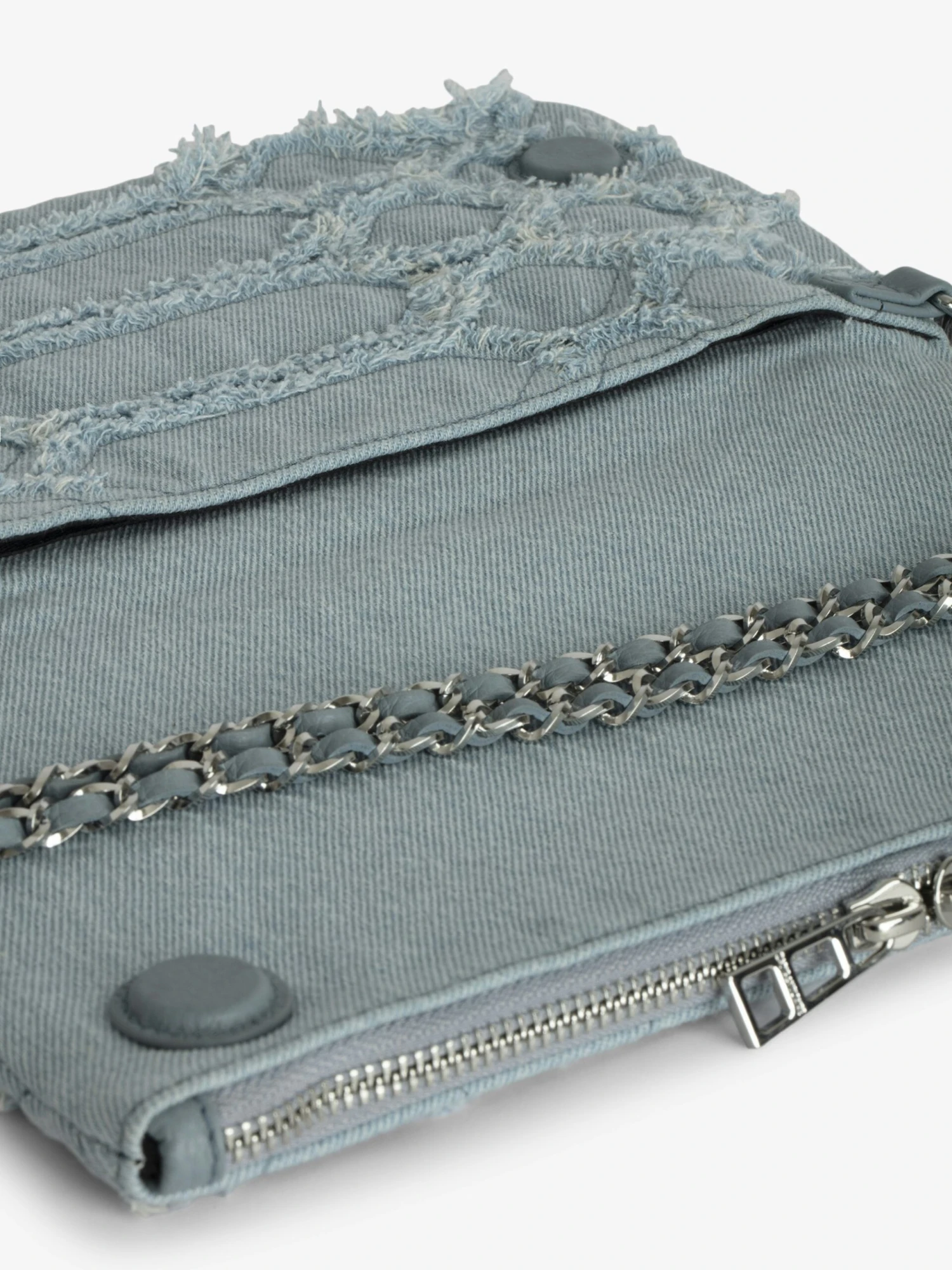 Rock Denim Clutch Breeze Zadig & Voltaire Rock Denim Clutch Breeze -Zadig Et Voltaire LWBA03877 BREEZE ADDI 3 67b87b8600bd8 scaled