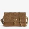 Zadig & Voltaire Rocky Suede Bag Cognac