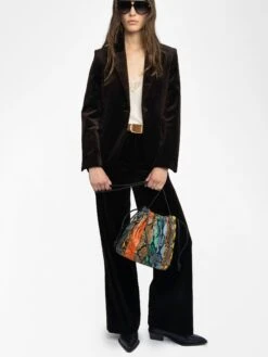 Zadig & Voltaire Rock Today Wild Patchwork Clutch Flame 6 Zadig & Voltaire Rock Today Wild Patchwork Clutch Flame -Zadig Et Voltaire LWBA04017 FLAME ADDI 4 6835c89c09ee8