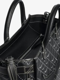 Zadig & Voltaire Angel Tote Monogram Bag Black -Zadig Et Voltaire LWBA04024 BLACK ADDI 4 68373620ddf03