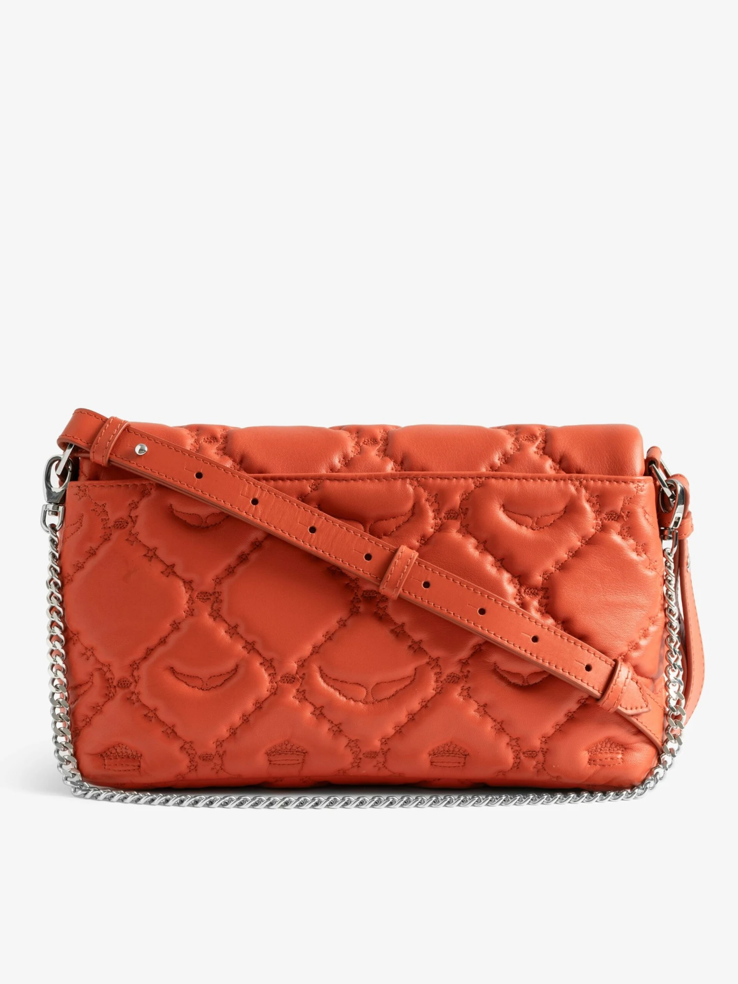 Rocky II Quilted Monogram Bag Flame Zadig & Voltaire Rocky II Quilted Monogram Bag Flame -Zadig Et Voltaire LWBA04058 FLAME BACK 68825ab51278e scaled