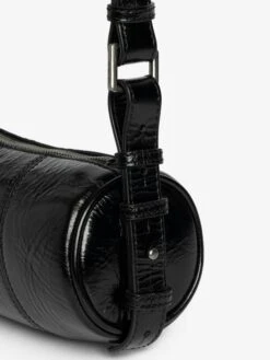 Zadig & Voltaire Le Roudoudou Vintage Patent Bag Black -Zadig Et Voltaire LWBA04133 BLACK ADDI 3 686e3fecdd9e4