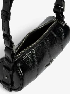 Zadig & Voltaire Le Roudoudou Vintage Patent Bag Black -Zadig Et Voltaire LWBA04133 BLACK ADDI 4 686e3fe94638e