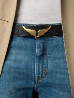 Zadig & Voltaire Reversible Rock Belt Noir 5 Zadig & Voltaire Reversible Rock Belt Noir -Zadig Et Voltaire LWBT01317 NOIR HOVER 67bef6d861cbb