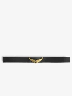 Zadig & Voltaire Reversible Rock Belt Noir