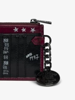 Zadig & Voltaire Sunny Card Punk Card Holder Black -Zadig Et Voltaire LWSG03676 BLACK ADDI 1 6842c4b85ee10