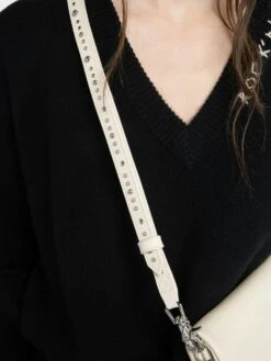 Zadig & Voltaire Overstudded Shoulder Strap Flash -Zadig Et Voltaire LWST01128 FLASH HOVER 6882066c75f24