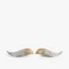 Zadig & Voltaire Rock Over Earrings Matt Gold