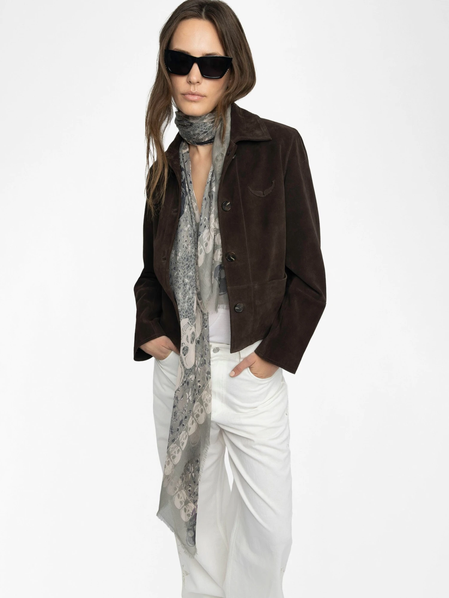 Kerry Scarf Record Zadig & Voltaire Kerry Scarf Record -Zadig Et Voltaire OWSC01519 RECORD ADDI 2 6835c8df8b6a0 scaled