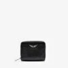 Zadig & Voltaire Mini ZV Wallet Black