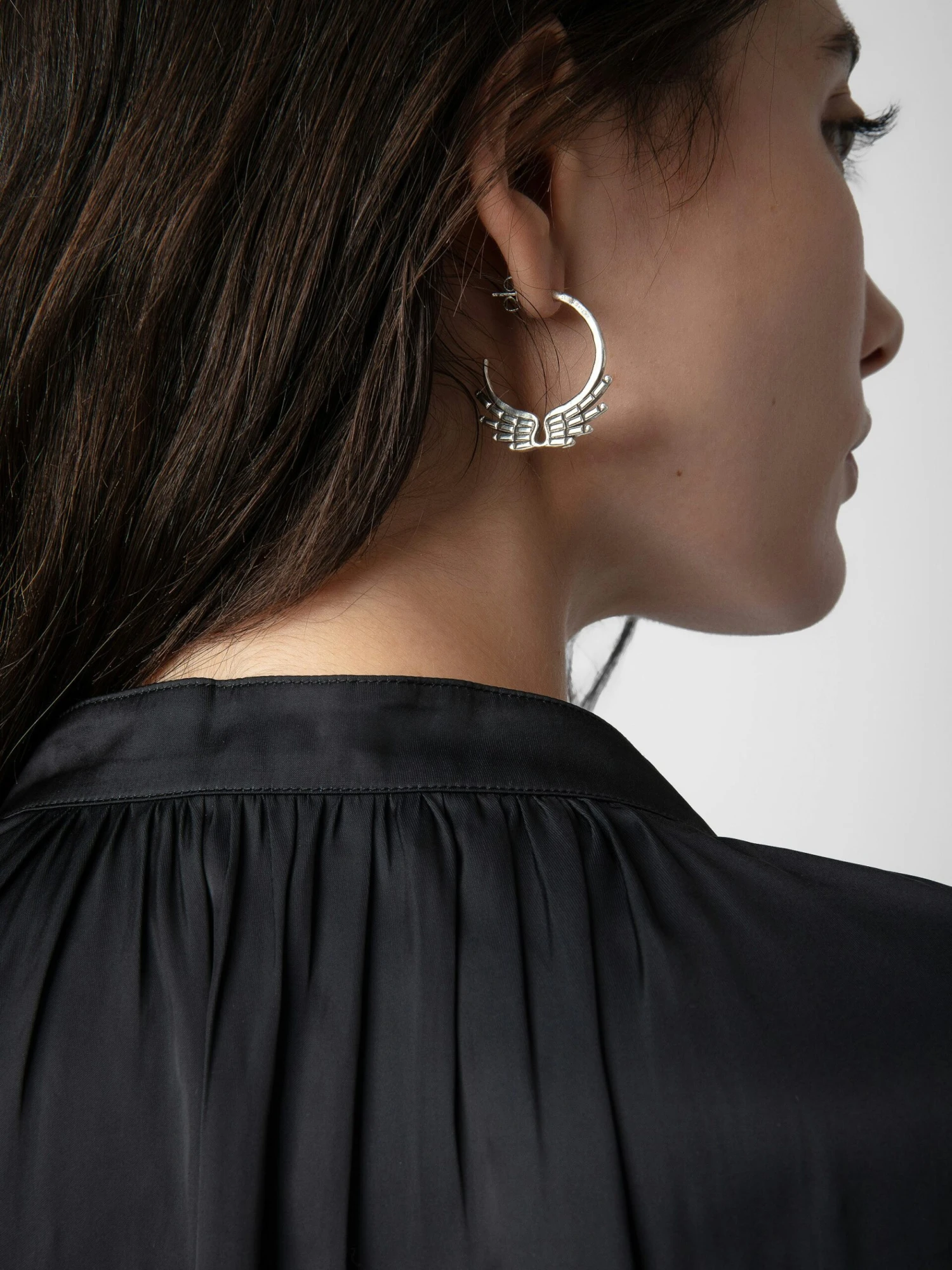 Tink Satin Blouse Black Zadig & Voltaire Tink Satin Blouse Black -Zadig Et Voltaire PWGCP3201F NOIR ADDI 1 1 scaled