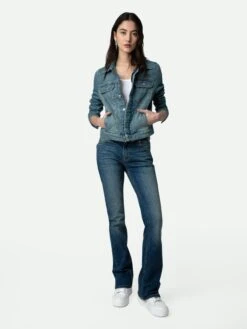 Zadig & Voltaire Kioky Denim Jacket Blue