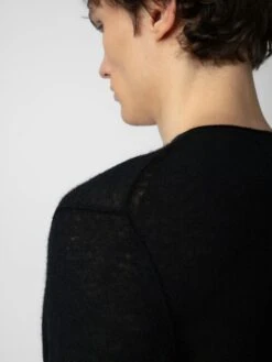 Zadig & Voltaire Teiss Cashmere Sweater Black 2 Zadig & Voltaire Teiss Cashmere Sweater Black -Zadig Et Voltaire PWGMZ1102H NOIR ADDI 1