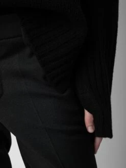 Zadig & Voltaire Alma Rock & Roll Sweater Black -Zadig Et Voltaire PWHMZ1101F NOIR ADDI 1