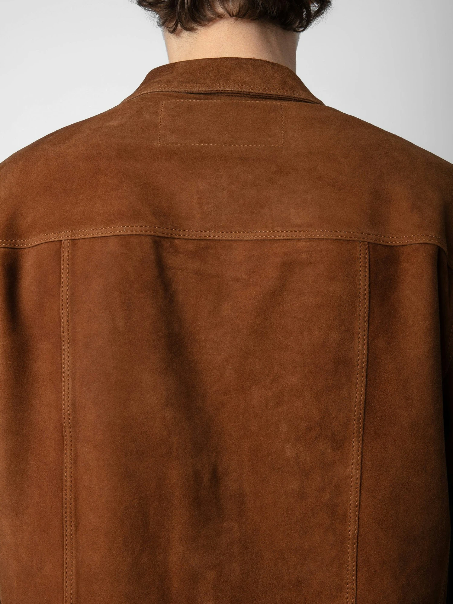 Kuba Suede Jacket Cognac Zadig & Voltaire Kuba Suede Jacket Cognac -Zadig Et Voltaire RMOW00103 COGNAC ADDI 2 scaled