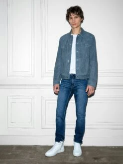 Zadig & Voltaire Base Suede Jacket Uniform -Zadig Et Voltaire RMOW00104 UNIFORM ADDI 1