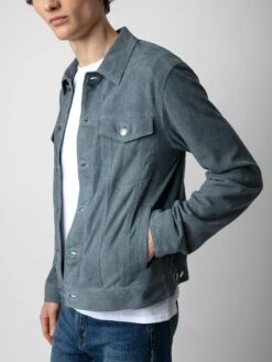 Zadig & Voltaire Base Suede Jacket Uniform -Zadig Et Voltaire RMOW00104 UNIFORM ADDI 3