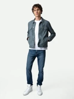 Zadig & Voltaire Base Suede Jacket Uniform