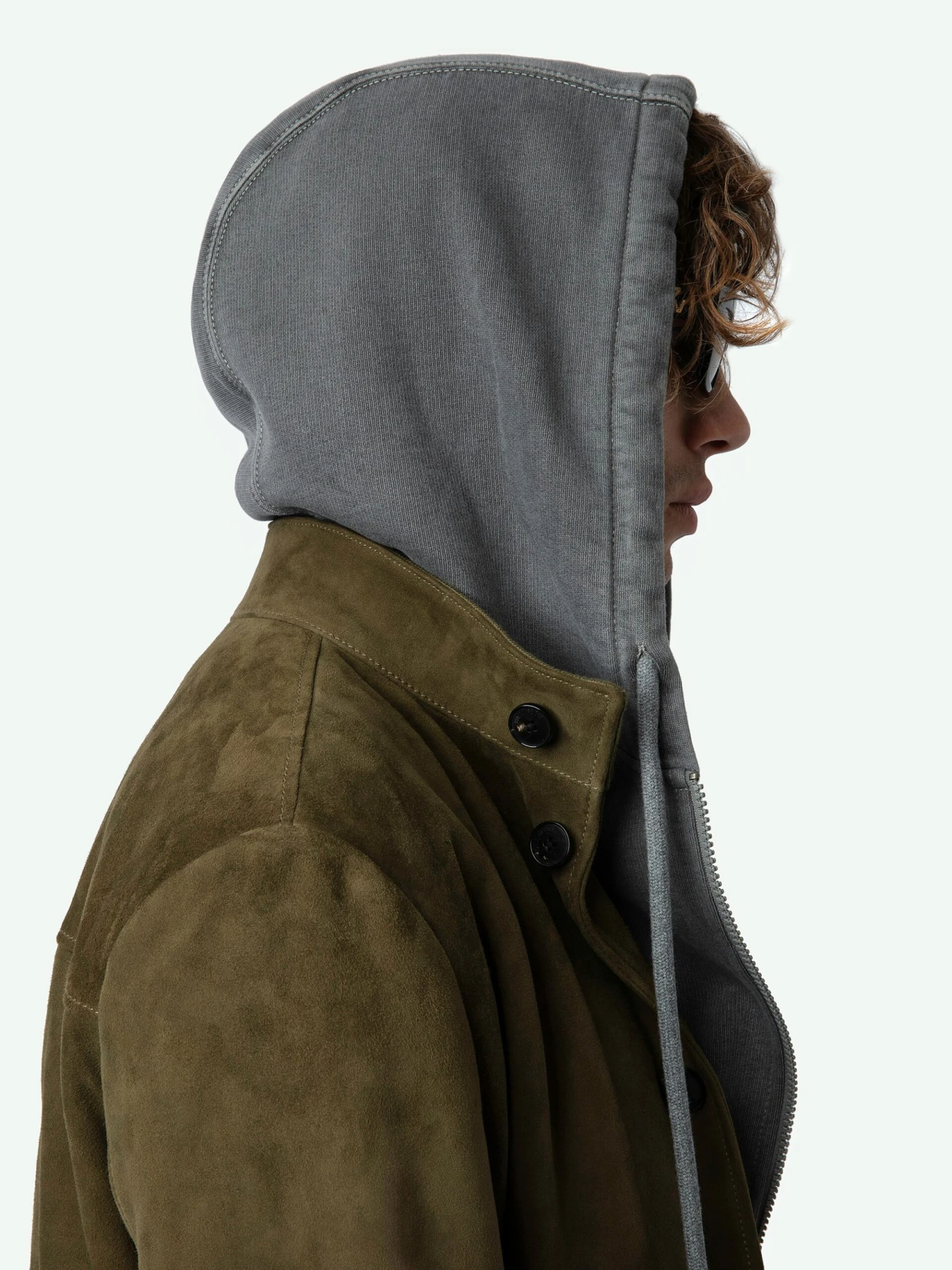 Lonni Suede Jacket Kaki canvas Zadig & Voltaire Lonni Suede Jacket Kaki Canvas -Zadig Et Voltaire RMOW00106 KAKI CANVAS HOVER 662ba8d8d7650 scaled