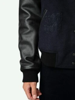 Zadig & Voltaire Birdieh Bomber Jacket Encre -Zadig Et Voltaire RMOW00111 ENCRE ADDI 2 668ba297ba548