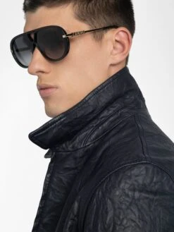 Zadig & Voltaire Loumy Leather Jacket Encre 8 Zadig & Voltaire Loumy Leather Jacket Encre -Zadig Et Voltaire RMOW01127 ENCRE HOVER 6863f44ebc35c