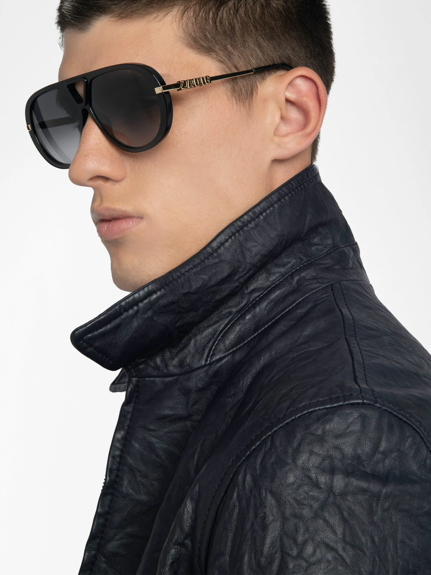 Loumy Leather Jacket Encre Zadig & Voltaire Loumy Leather Jacket Encre -Zadig Et Voltaire RMOW01127 ENCRE HOVER 6863f44ebc35c scaled