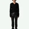 Zadig & Voltaire John Leather Pants Black