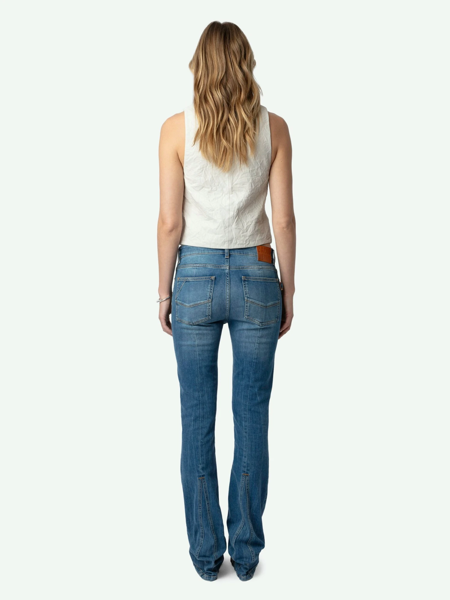 Emilie Crinkled Leather Vest Judo Zadig & Voltaire Emilie Crinkled Leather Vest Judo -Zadig Et Voltaire RWBL00058 JUDO BACK 6627ccd63c567 scaled