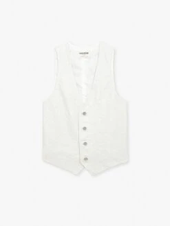 Zadig & Voltaire Emilie Crinkled Leather Vest Judo 4 Zadig & Voltaire Emilie Crinkled Leather Vest Judo -Zadig Et Voltaire RWBL00058 JUDO PACKSHOT 6630a19f2be33