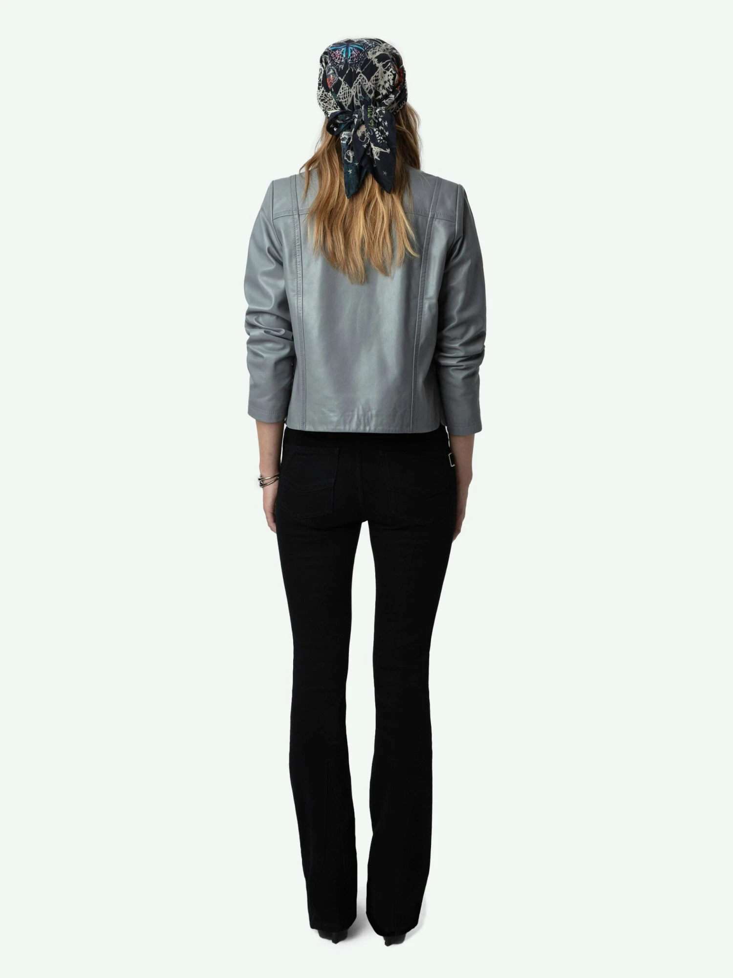 Litchi Leather Jacket Iron Zadig & Voltaire Litchi Leather Jacket Iron -Zadig Et Voltaire RWOW00217 IRON BACK 66262ece362f9 scaled