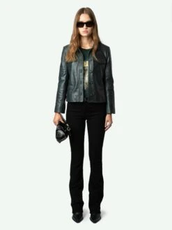 Zadig & Voltaire Liam Leather Jacket Peaks