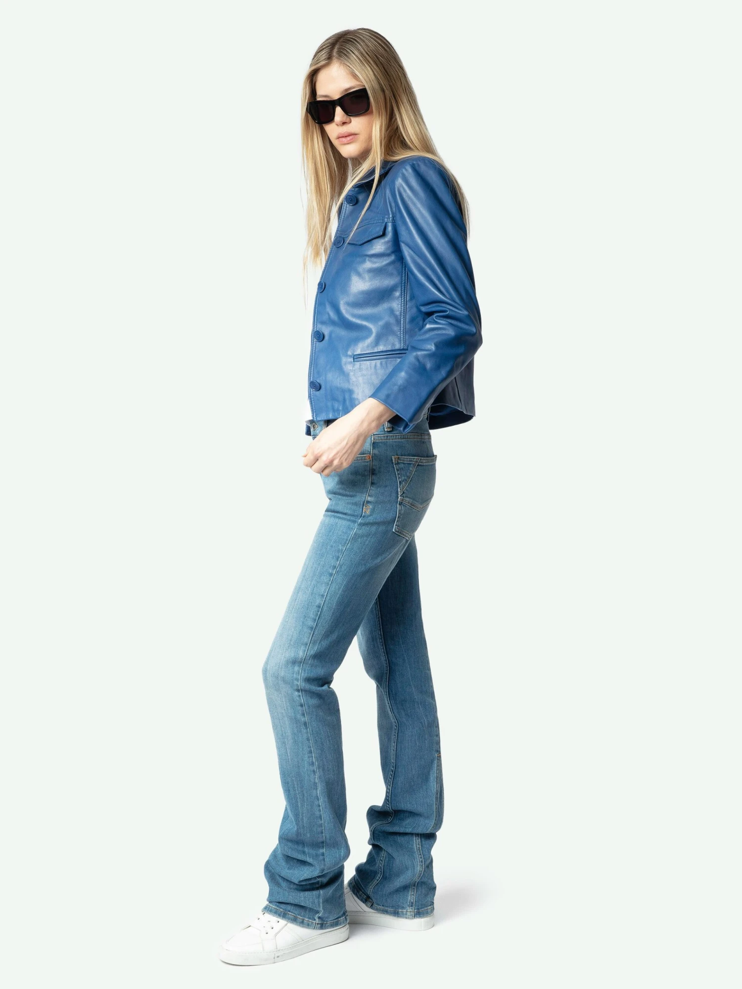 Liam Leather Jacket Surf Zadig & Voltaire Liam Leather Jacket Surf -Zadig Et Voltaire RWOW01244 SURF ADDI 3 67a625731ba11 scaled