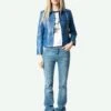 Zadig & Voltaire Liam Leather Jacket Surf