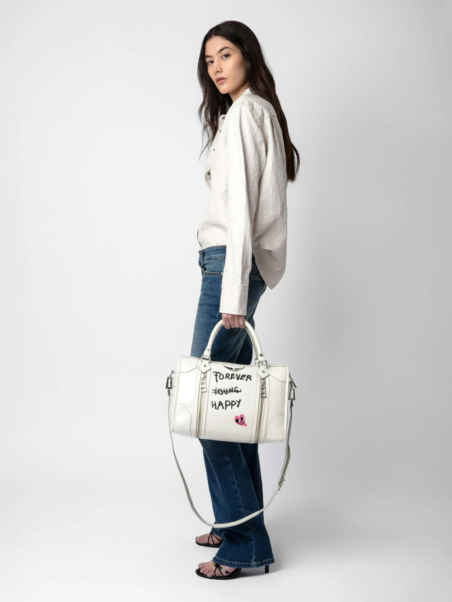 Chic Crinkled Leather Shirt Judo Zadig & Voltaire Chic Crinkled Leather Shirt Judo -Zadig Et Voltaire RWSH00028 JUDO ADDI 2 scaled