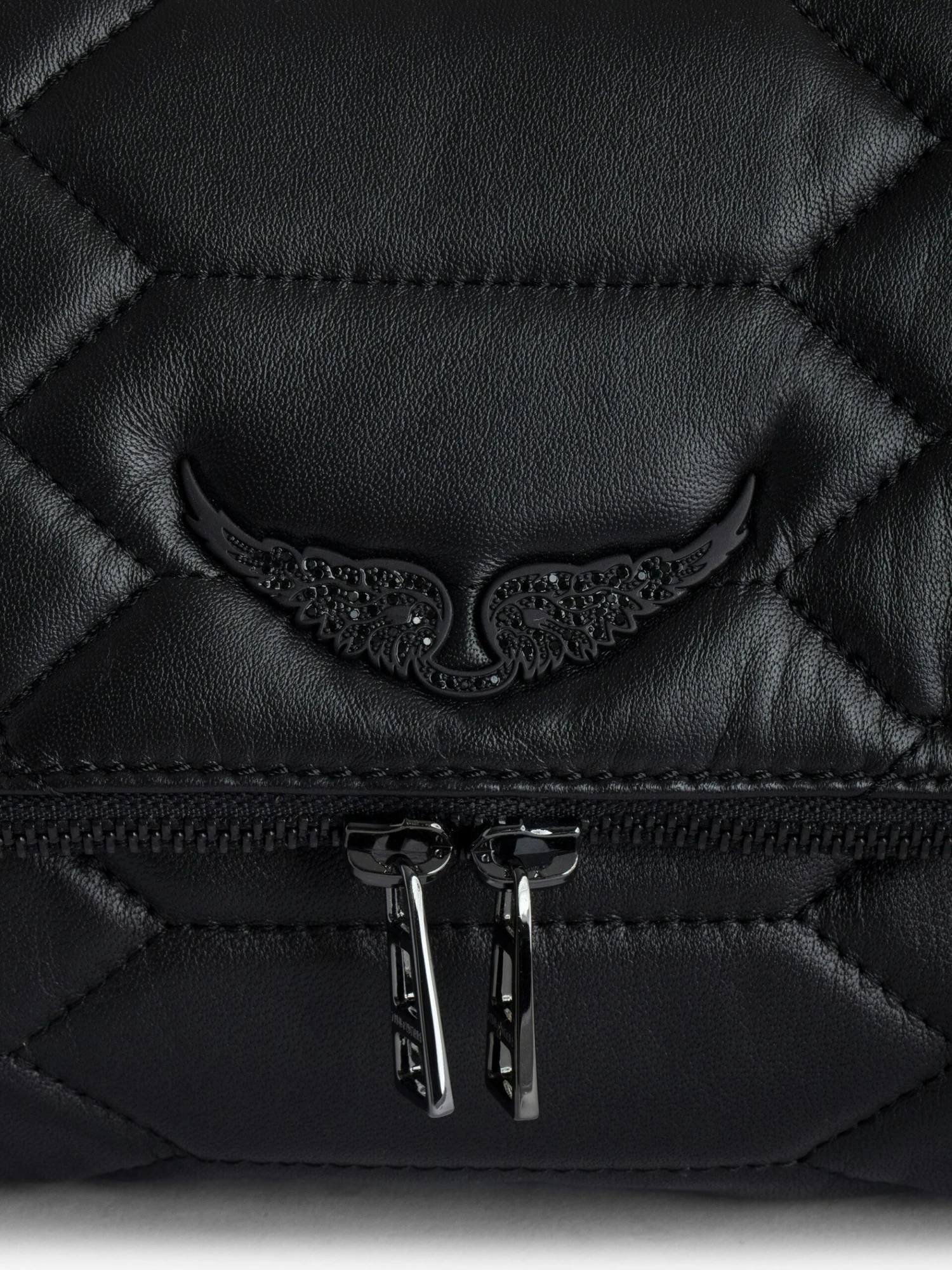 Rocky XL Quilted Clutch Black Zadig & Voltaire Rocky XL Quilted Clutch Black -Zadig Et Voltaire SKAB2015F NOIR ADDI 2 scaled