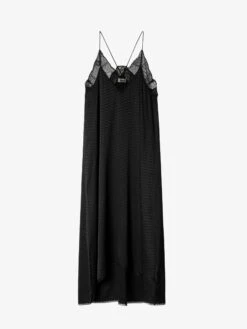 Zadig & Voltaire Risty Jac ZV Silk Dress Black 4 Zadig & Voltaire Risty Jac ZV Silk Dress Black -Zadig Et Voltaire SKCP0427F NOIR PACKSHOT 2