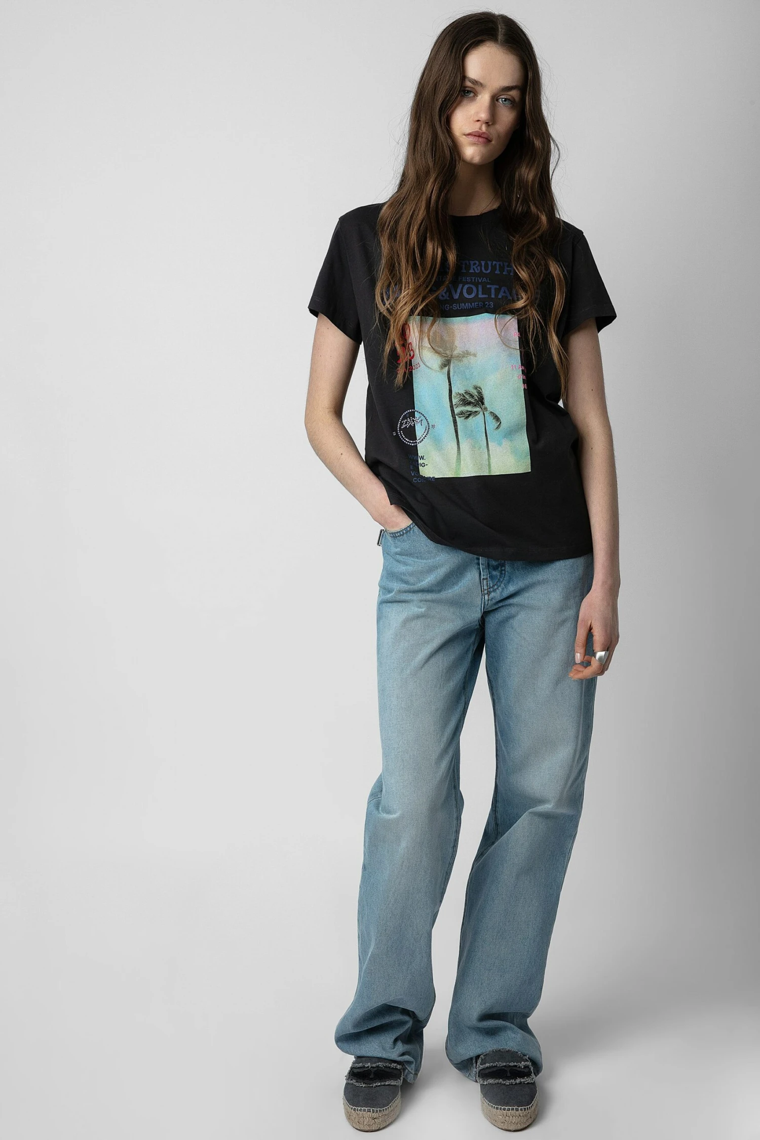 Zadig Canvas Espadrilles Black Zadig & Voltaire Zadig Canvas Espadrilles Black -Zadig Et Voltaire SWCT00768 NOIR 9 scaled