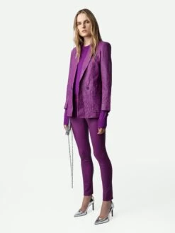 Zadig & Voltaire Perfect Court Shoes Silver 5 Zadig & Voltaire Perfect Court Shoes Silver -Zadig Et Voltaire SWCT00869 SILVER HOVER