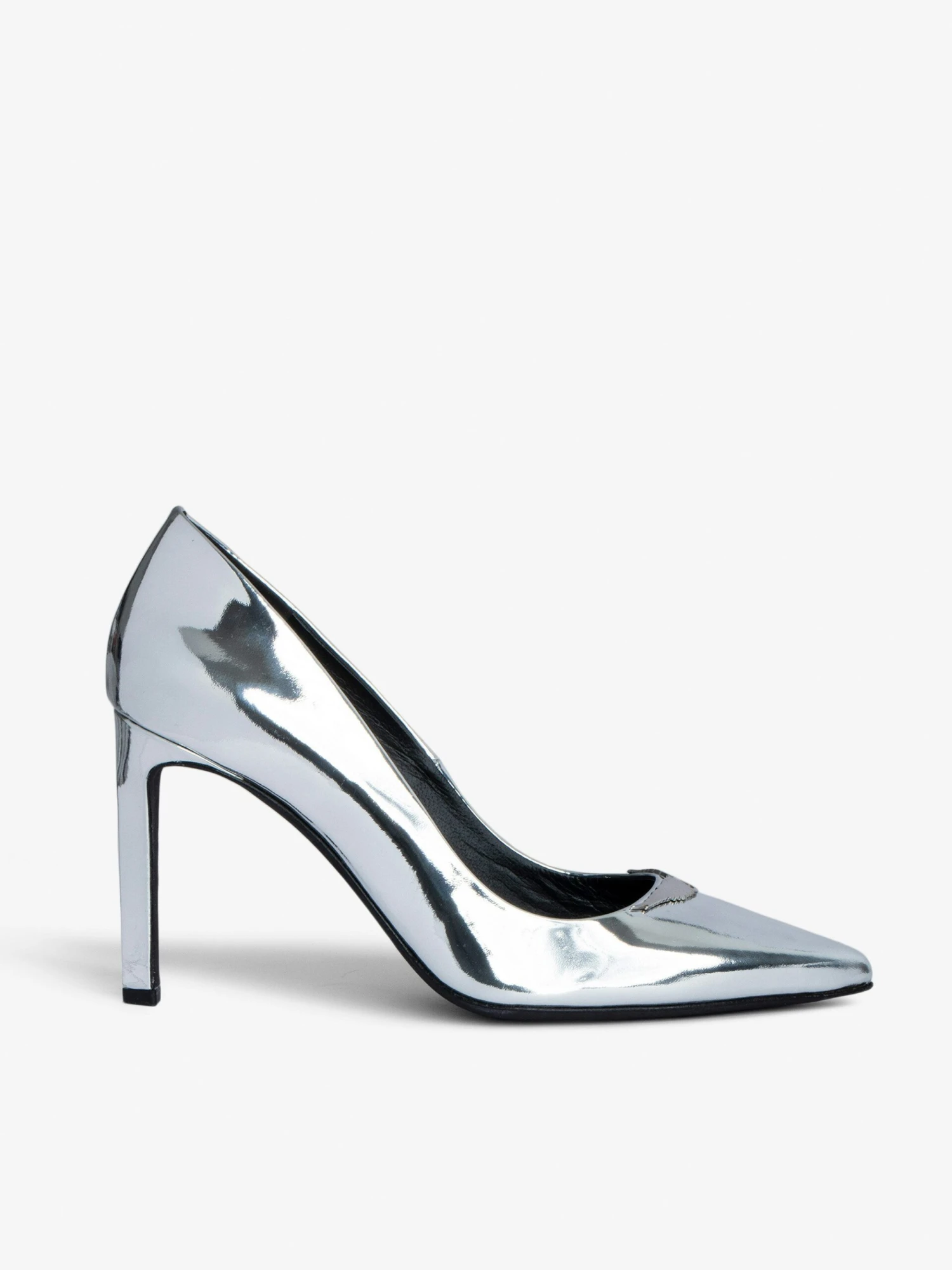 Perfect Court Shoes Silver Zadig & Voltaire Perfect Court Shoes Silver -Zadig Et Voltaire SWCT00869 SILVER PACKSHOT scaled