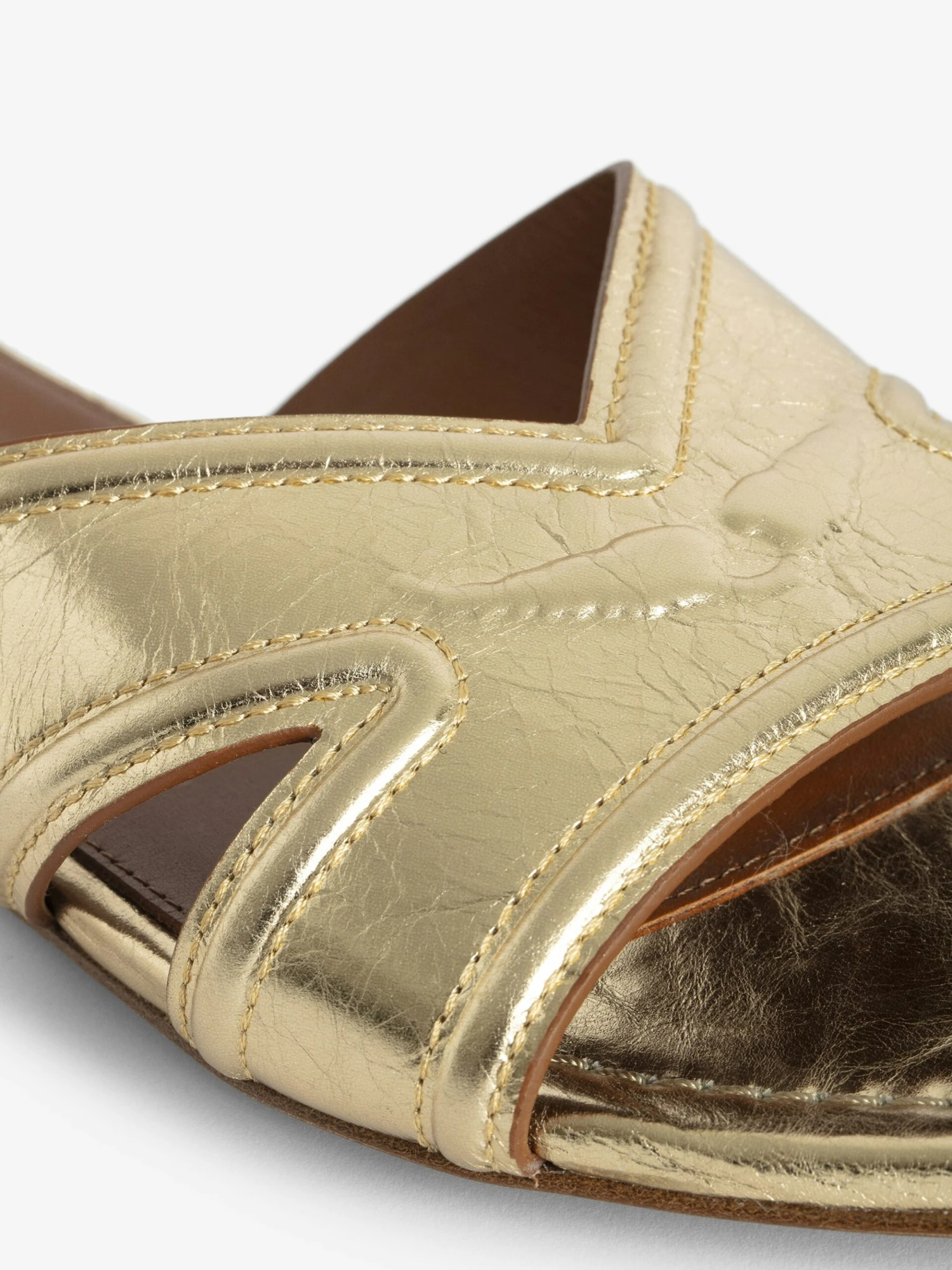 Azora Mules Gold Zadig & Voltaire Azora Mules Gold -Zadig Et Voltaire SWCT01939 GOLD ADDI 5 678a5b7ad1866 scaled