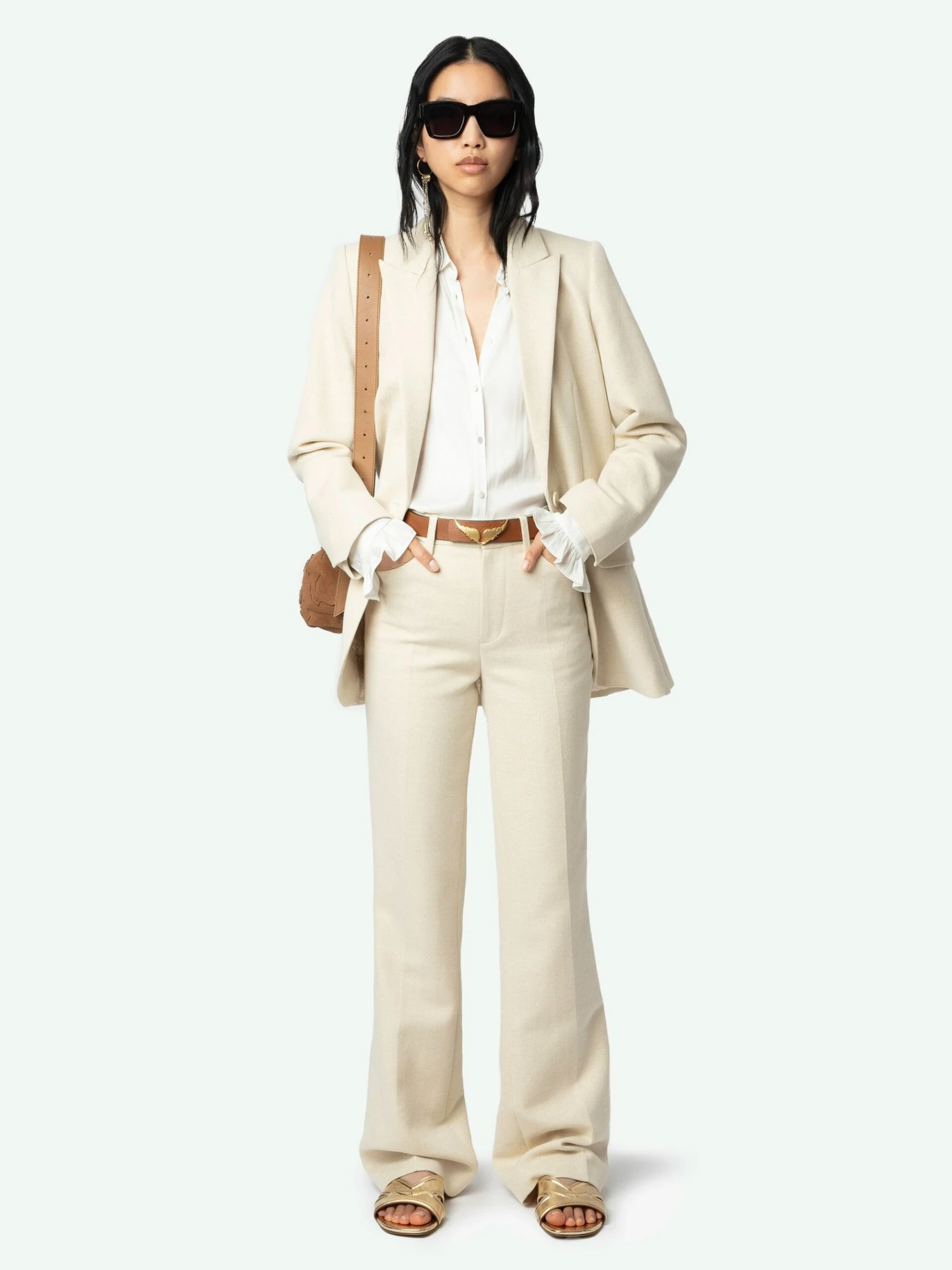 Azora Mules Gold Zadig & Voltaire Azora Mules Gold -Zadig Et Voltaire SWCT01939 GOLD HOVER 67bc59ae15fe6 scaled