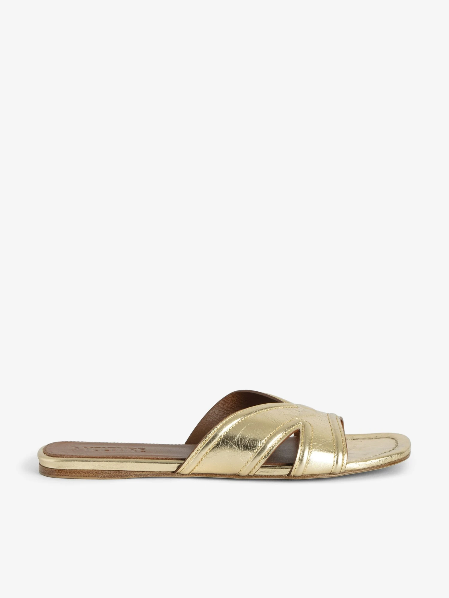 Azora Mules Gold Zadig & Voltaire Azora Mules Gold -Zadig Et Voltaire SWCT01939 GOLD PACKSHOT 678a5b03a9440 scaled