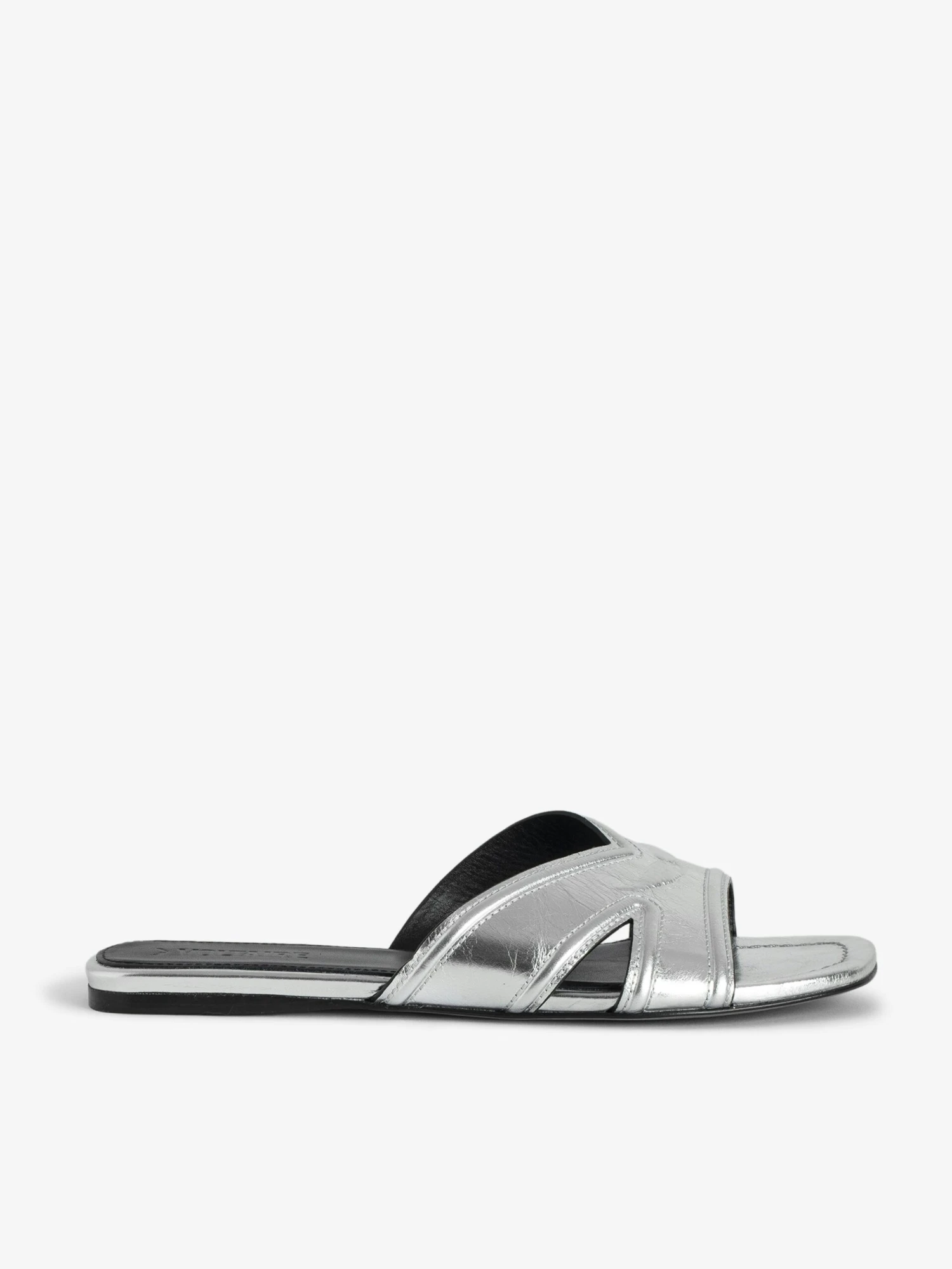 Azora Mules Silver Zadig & Voltaire Azora Mules Silver -Zadig Et Voltaire SWCT01939 SILVER PACKSHOT 678a5b277b34e scaled