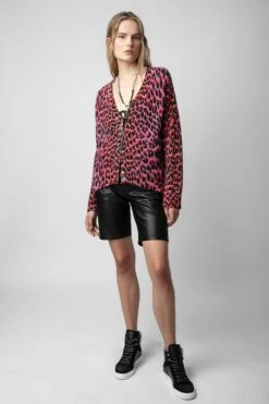 Zadig & Voltaire ZV1747 High Flash High-Top Crinkled Sneakers Black -Zadig Et Voltaire SWSN00431 NOIR 9