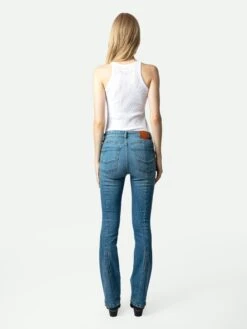 Zadig & Voltaire Eclipse Jeans Blue -Zadig Et Voltaire WKCD3007F BLEU HOVER 1