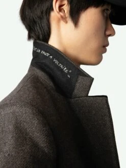 Zadig & Voltaire Marlyh Coat Land 6 Zadig & Voltaire Marlyh Coat Land -Zadig Et Voltaire WMCO00072 LAND HOVER 66854f266c8f3