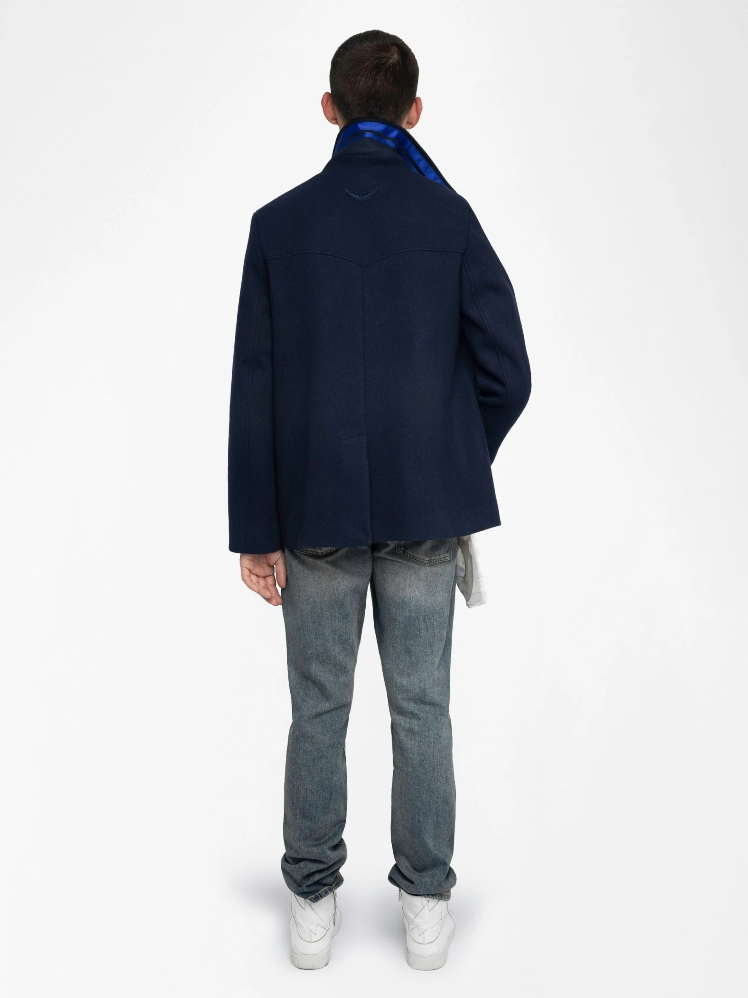 Mollys Coat Encre Zadig & Voltaire Mollys Coat Encre -Zadig Et Voltaire WMCO01078 ENCRE BACK 6863f6410856e scaled